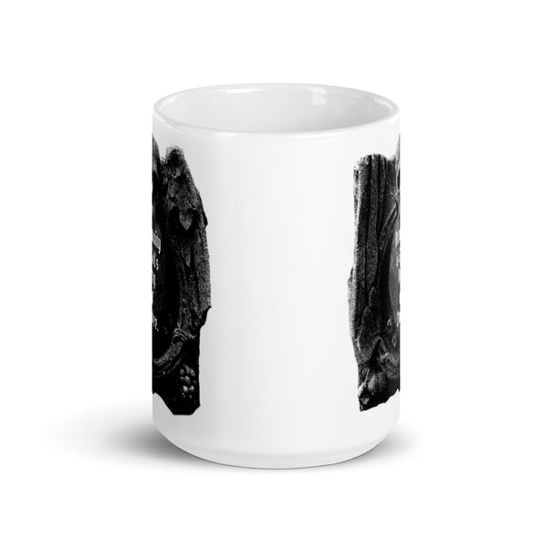 Humanity White glossy mug